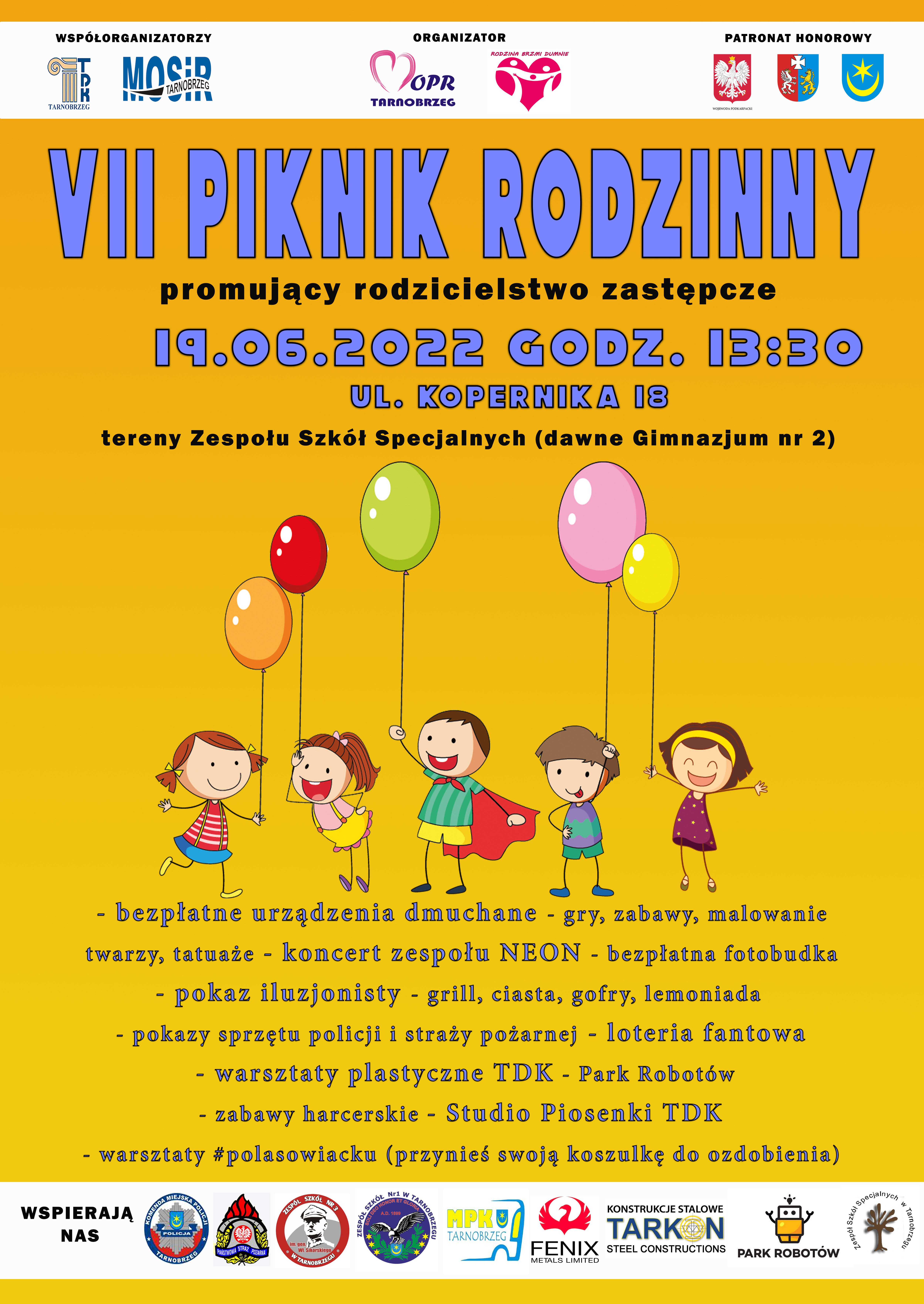 Zapraszamy na VII piknik rodzinny
